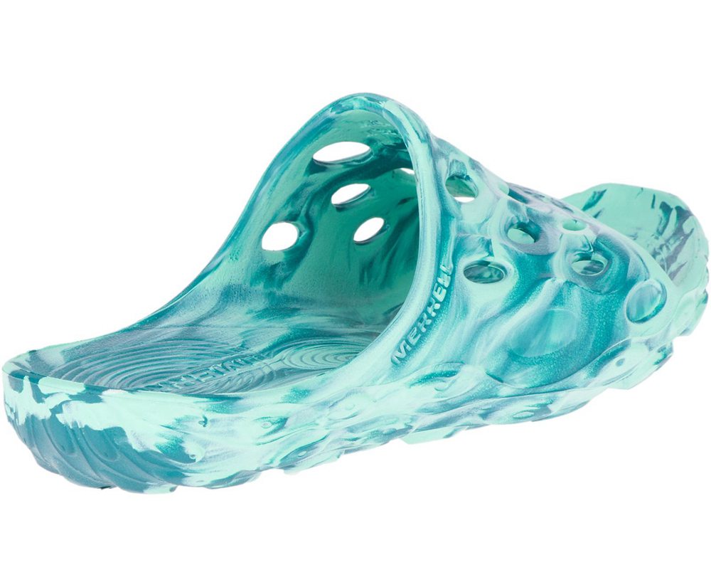Merrell Sandals Mint - Hydro Moc Slide - Womens 59GZHAIND